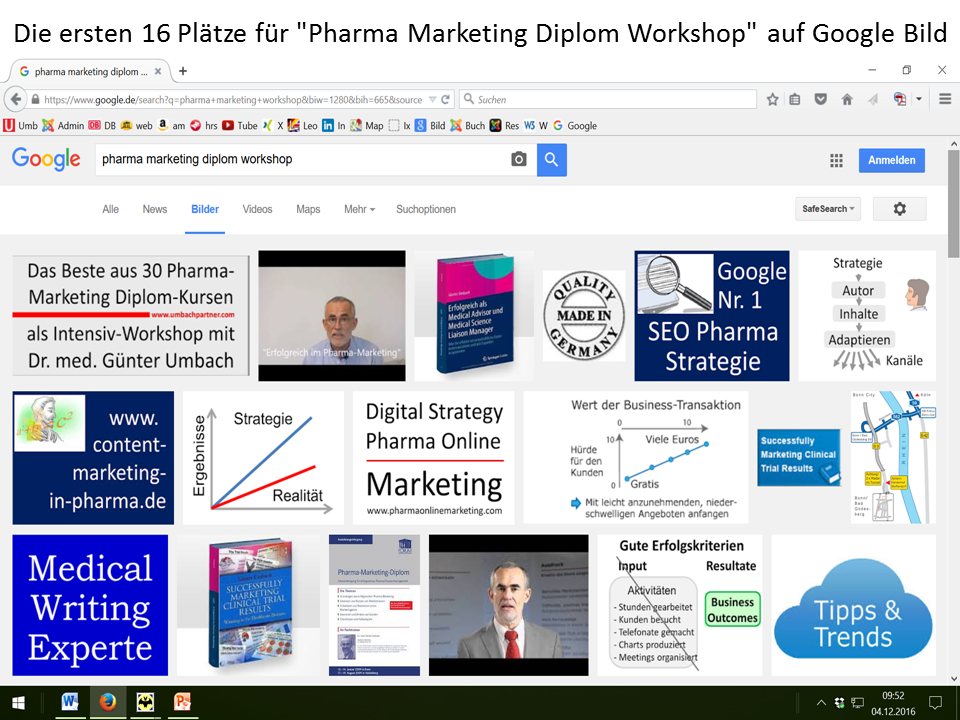 Pharma-Marketing-Diplom Workshop